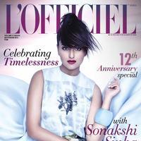 Sonakshi Sinha at L'Officiel India Cover Page